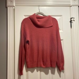 Talbots split cowl neck sweater